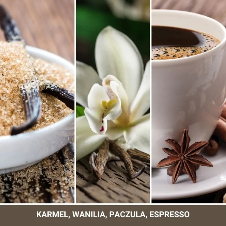 YANKEE CANDLE Signature Średnia świeca w słoiku VANILLA BEAN ESPRESSO 368g