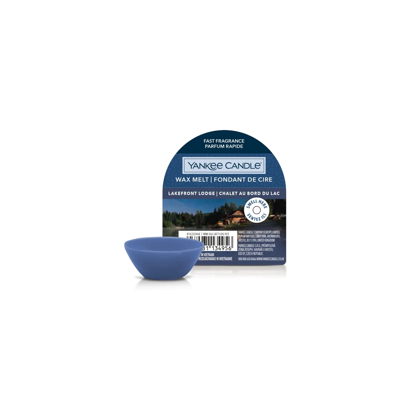 YANKEE CANDLE Classic Wax wosk zapachowy LAKEFRONT LODGE 22g