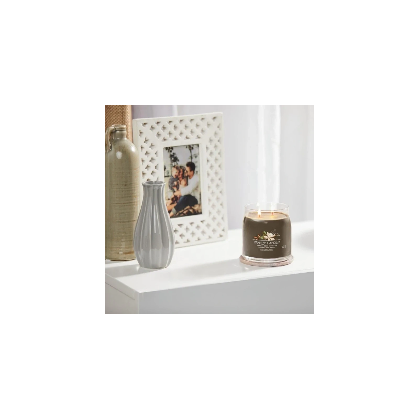 YANKEE CANDLE Signature Średnia świeca w słoiku VANILLA BEAN ESPRESSO 368g