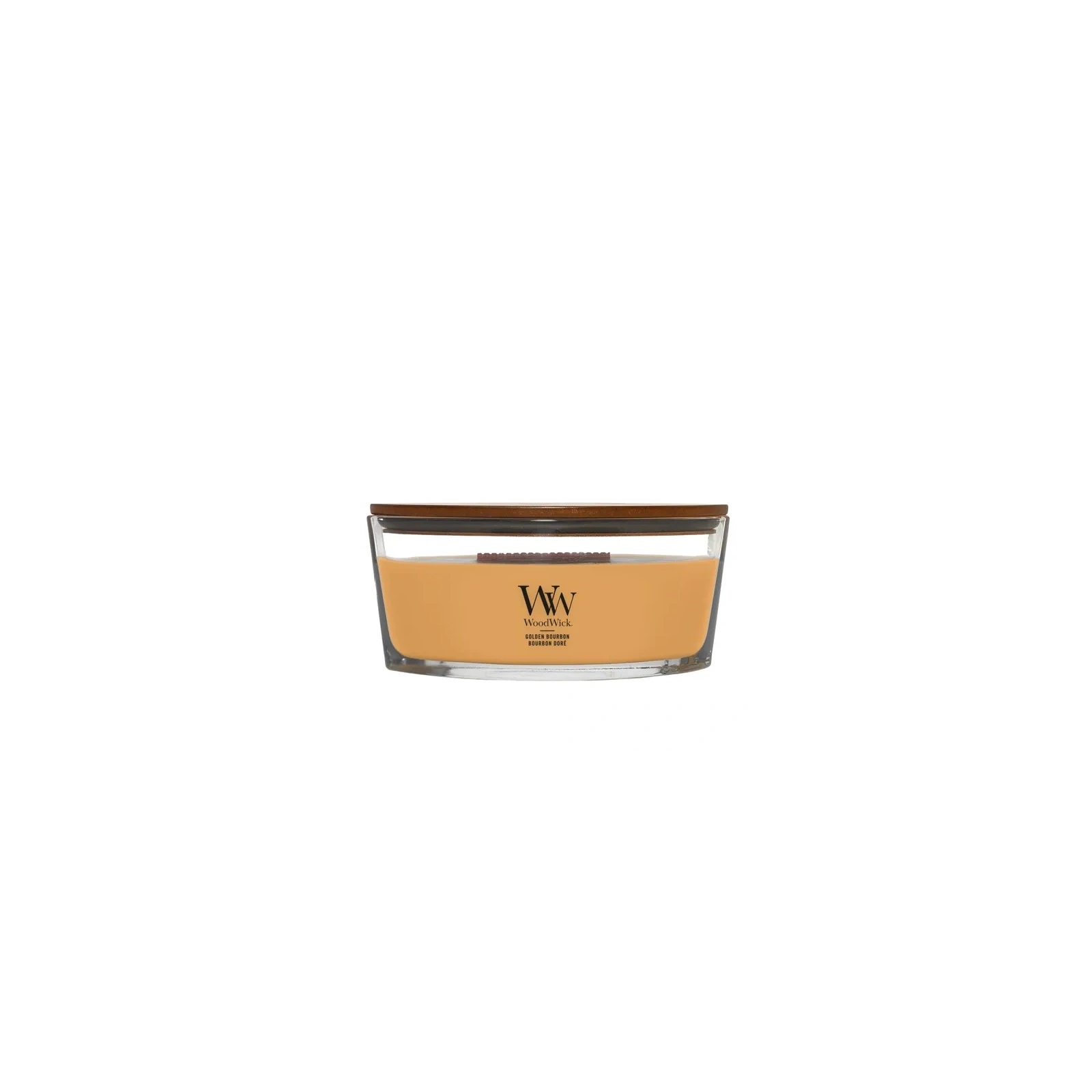 WOODWICK Core Hearthwick świeca w słoiku elipsa GOLDEN BOURBON 453g