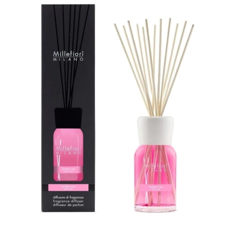 MILLEFIORI MILANO Diffuser pałeczki zapachowe LYCHEE ROSE 500ml