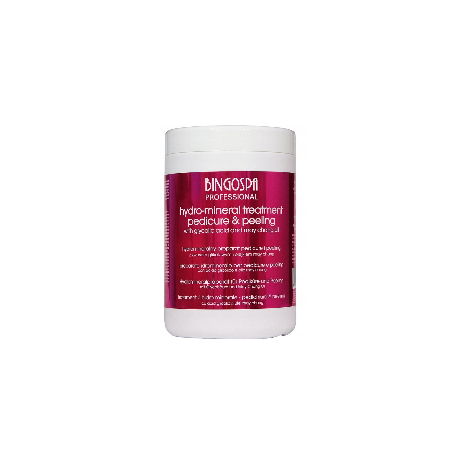 BINGOSPA Prof hydromineralny preparat pedicure peeling 1000g