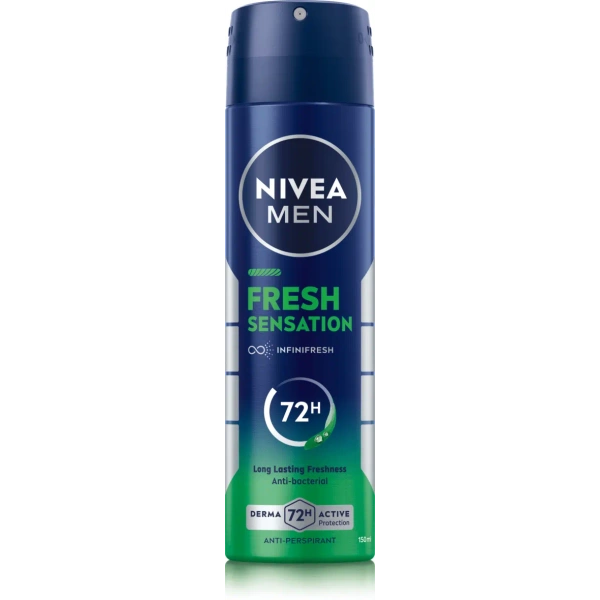 NIVEA Men dezodorant antyperspirant w sprayu Fresh Sensation 150ml