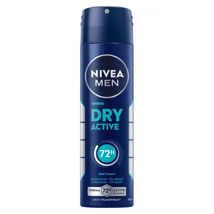 NIVEA MEN dezodorant antyperspirant w sprayu Dry Active 150ml