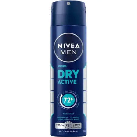NIVEA MEN dezodorant antyperspirant w sprayu Dry Active 150ml