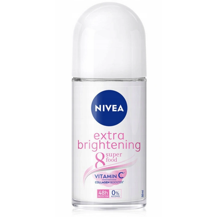 NIVEA WOMEN Extra Brightening roll-on dezodorant antyperspirant 50ml
