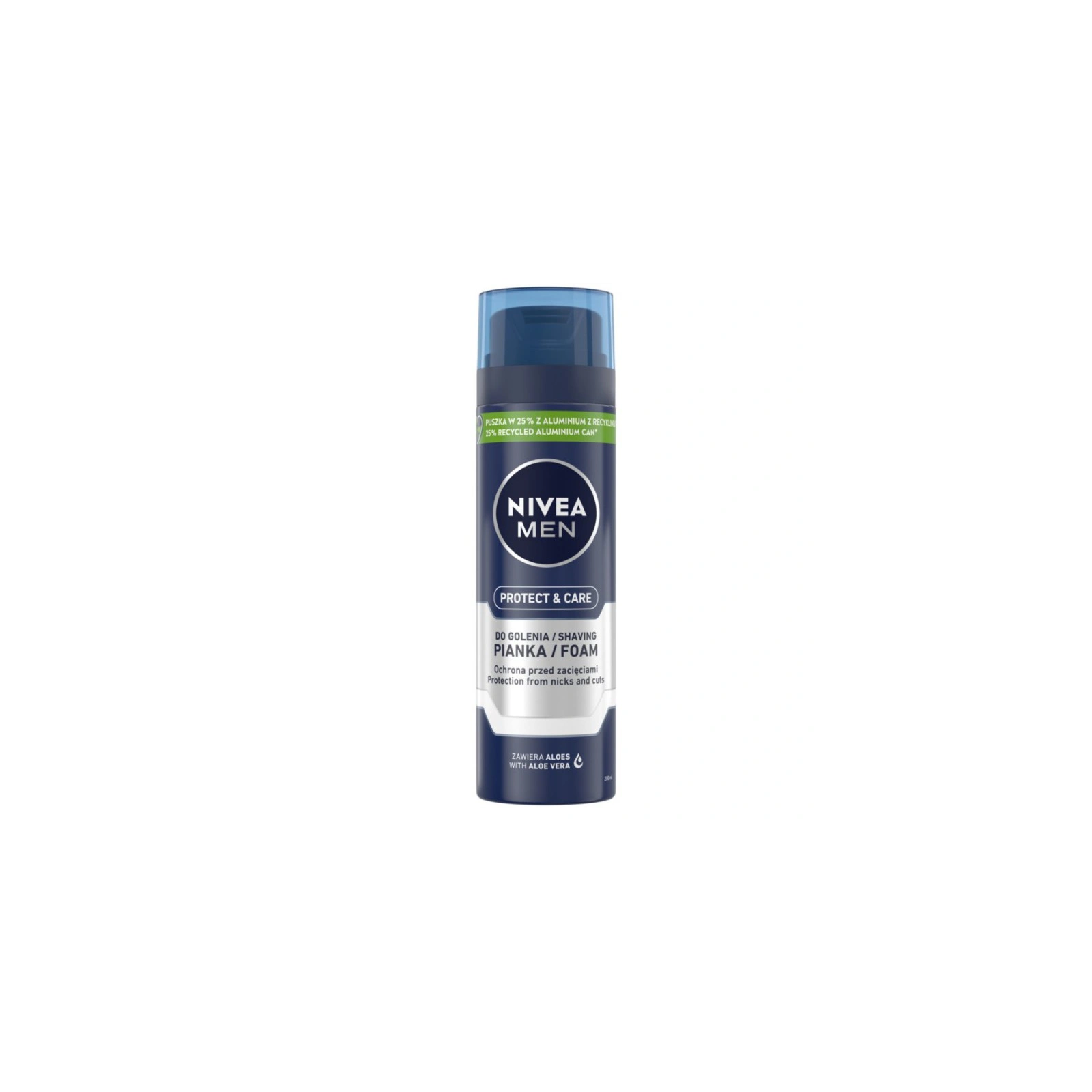 NIVEA Men Protect&Care pianka do golenia 200ml