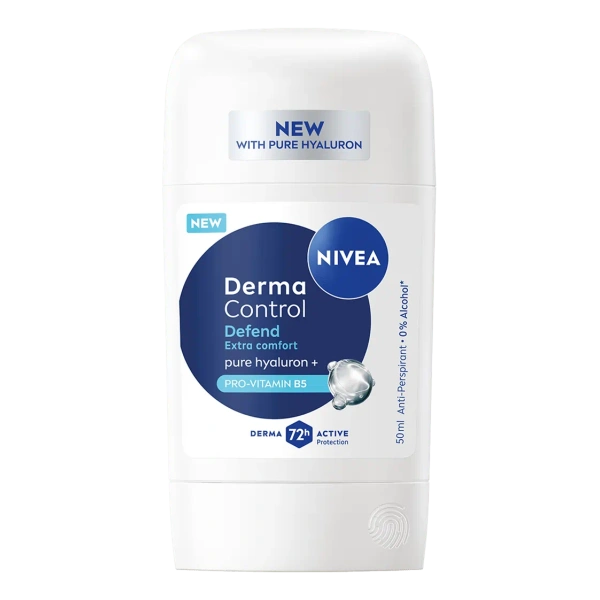 NIVEA Women dezodorant antyperspirant w sztyfcie 72h Derma Control Defend 50ml