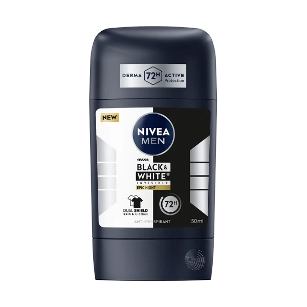 NIVEA MEN antyperspirant w sztyfcie Black & White Epic Night 50ml