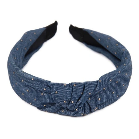 DONEGAL opaska do włosów Denim Jeans FA-5866 1szt