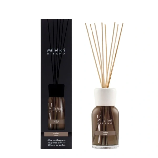 MILLEFIORI MILANO Diffuser Dyfuzor zapachowy z pałeczkami OMBRA 250ml