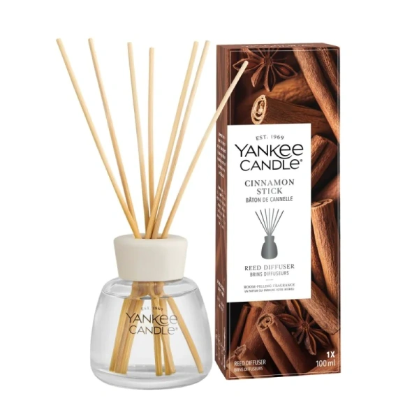 YANKEE CANDLE New Reed Diffuser pałeczki zapachowe CINNAMON STICK 100ml