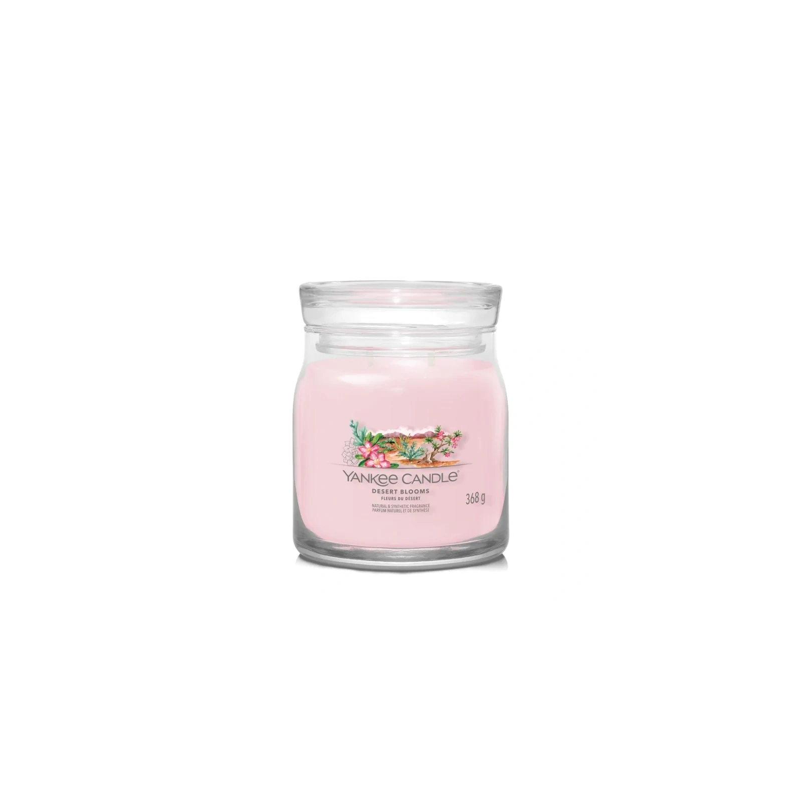 YANKEE CANDLE Signature Średnia świeca w słoiku DESERT BLOOMS 368g
