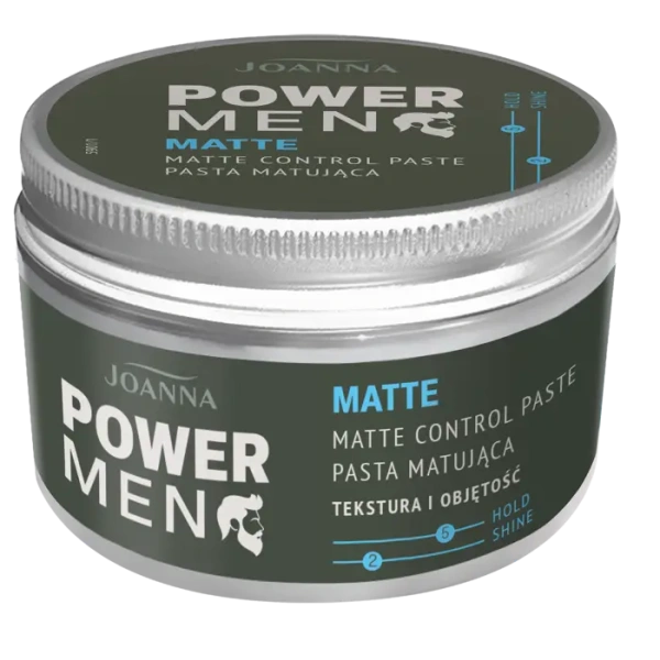 JOANNA Power Men Matte pasta matująca do włosów 100g