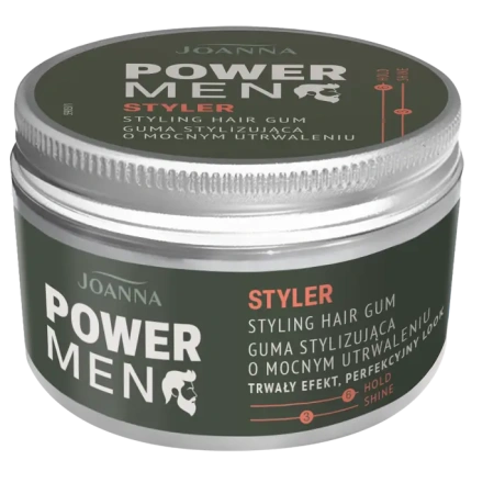 JOANNA Power Men Styler guma do włosów o mocnym utrwaleniu 100g