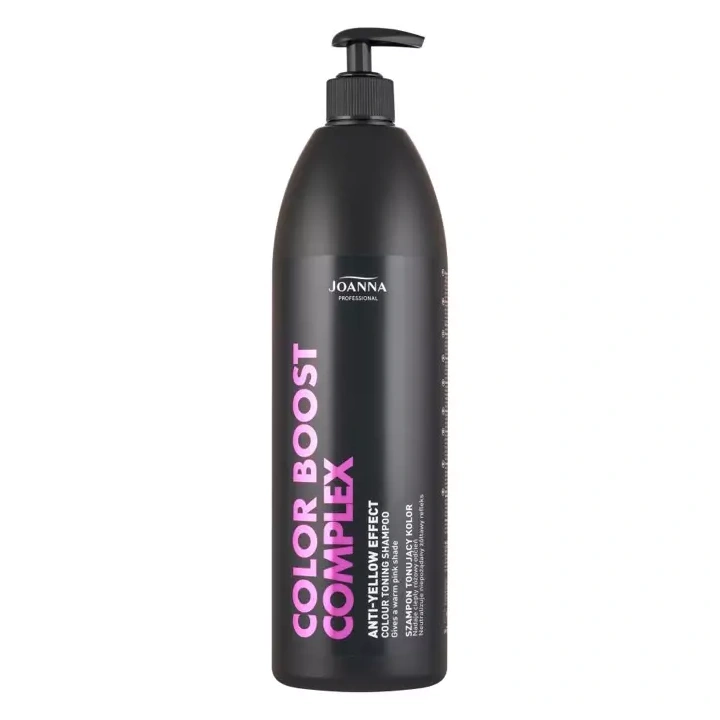 JOANNA PROFESSIONAL Color Boost Complex szampon tonujący kolor nadaje różowy odcień 1000ml