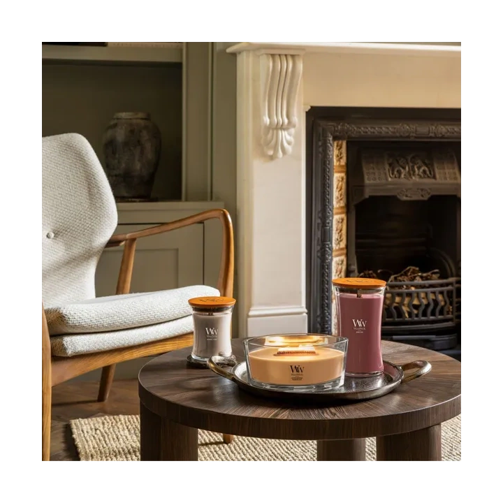 WOODWICK Core Hearthwick świeca w słoiku elipsa GOLDEN BOURBON 453g