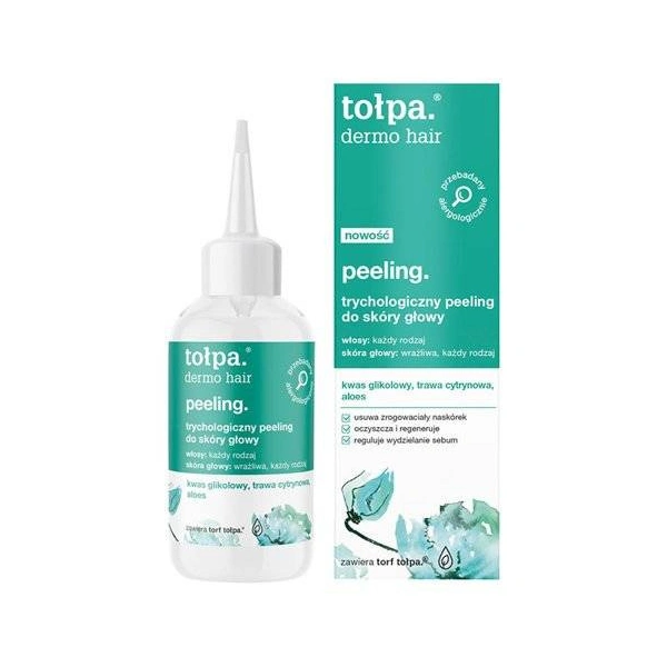 TOŁPA Dermo Hair trychologiczny peeling do skóry głowy 100ml