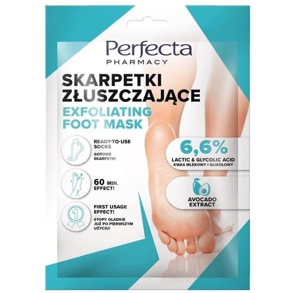 DAX Perfecta skarpetki złuszczające 6,6% kwas 1szt