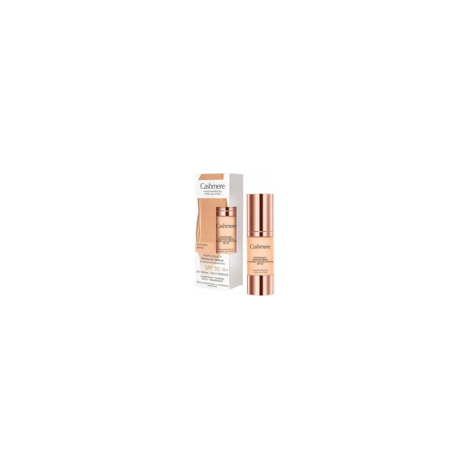 DAX Cashmere DD podkład-serum do twarzy SPF30 01 Natural Beige 30ml