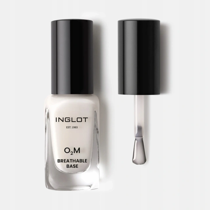 INGLOT O2M oddychający lakier do paznokci podkładowy Base 11ml 
