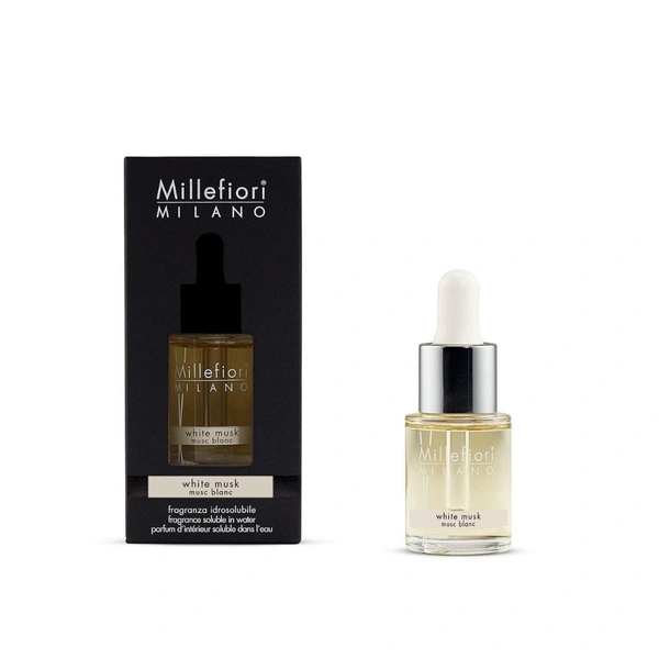 MILLEFIORI MILANO Ultrasonic olejek zapachowy White Musk 15ml