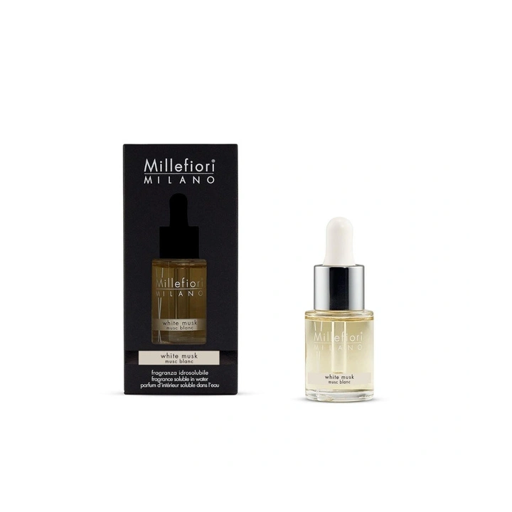 MILLEFIORI MILANO Ultrasonic olejek zapachowy White Musk 15ml