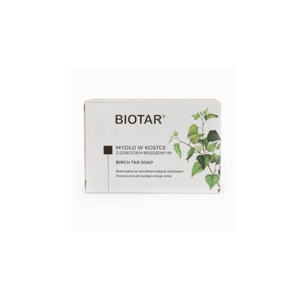 BIOTER mydło w kostce z dziegciem brzozowym 100g