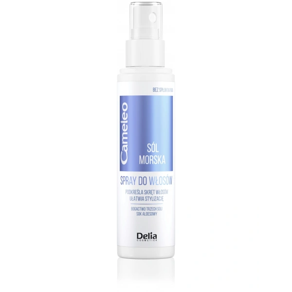 DELIA Cameleo Sól Morska spray do włosów podkreśla skręt włosów 150ml