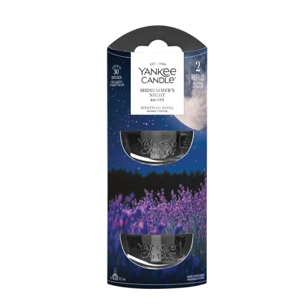 YANKEE CANDLE uzupełniacz do elektrycznego odświeżacza MIDSUMMER'S NIGHT 2x18,5ml