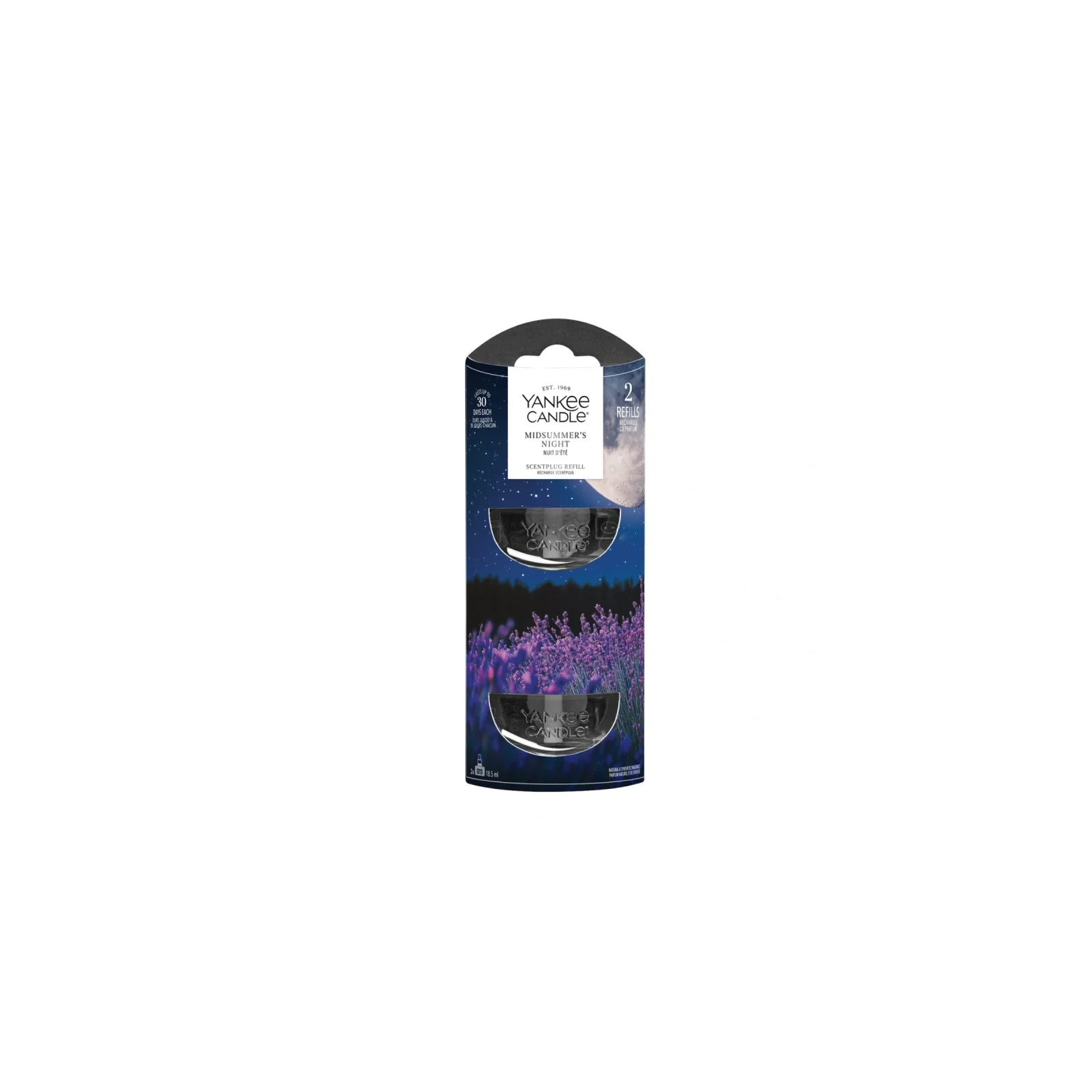 YANKEE CANDLE uzupełniacz do elektrycznego odświeżacza MIDSUMMER'S NIGHT 2x18,5ml
