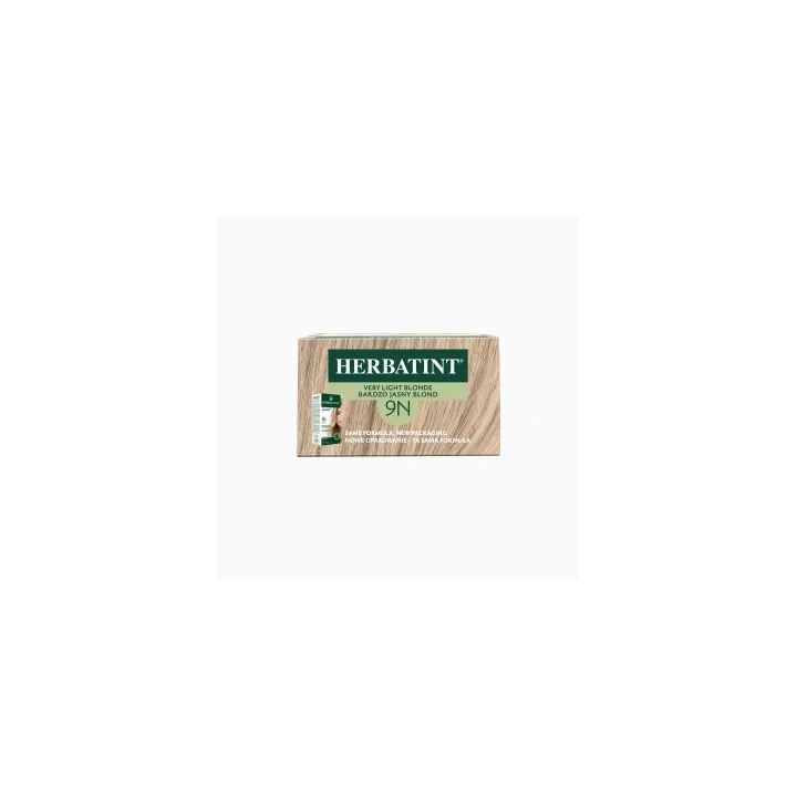 HERBATINT Ziołowa farba do włosów 9N Bardzo Jasny Blond 150ml