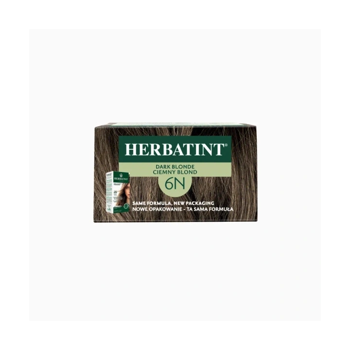 HERBATINT Ziołowa farba do włosów 6N Ciemny Blond