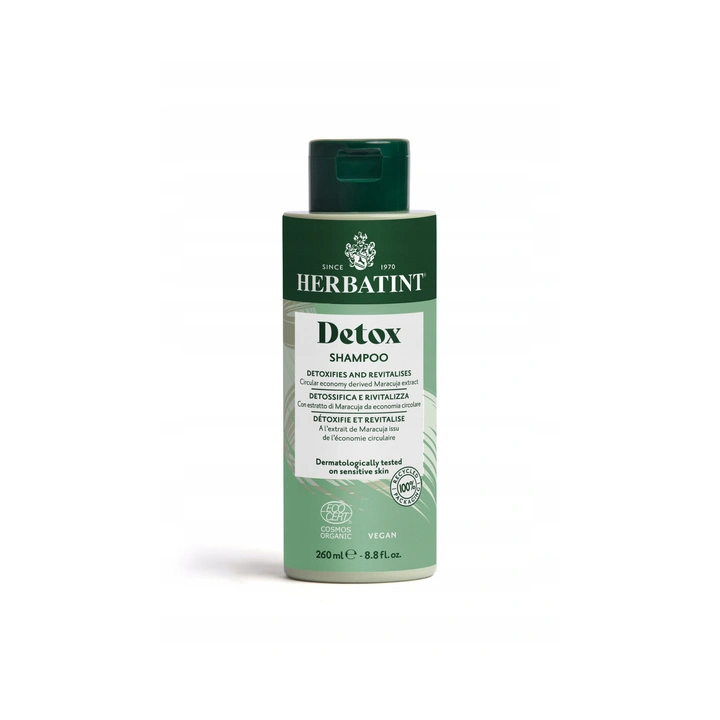 HERBATINT Bio Organic Detox szampon do włosów oczyszczający 260ml