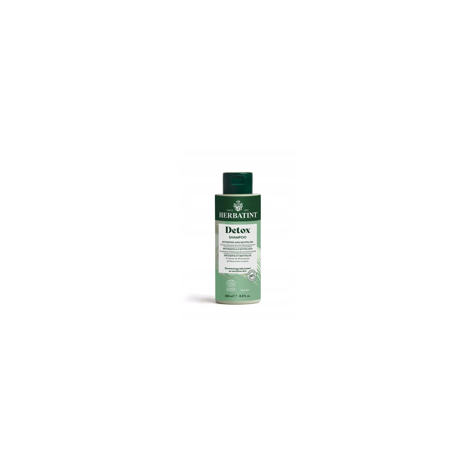 HERBATINT Bio Organic Detox szampon do włosów oczyszczający 260ml