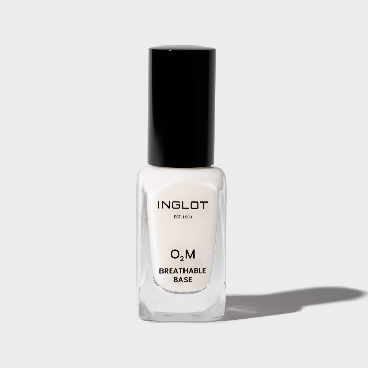INGLOT O2M oddychający lakier do paznokci podkładowy Base 11ml 