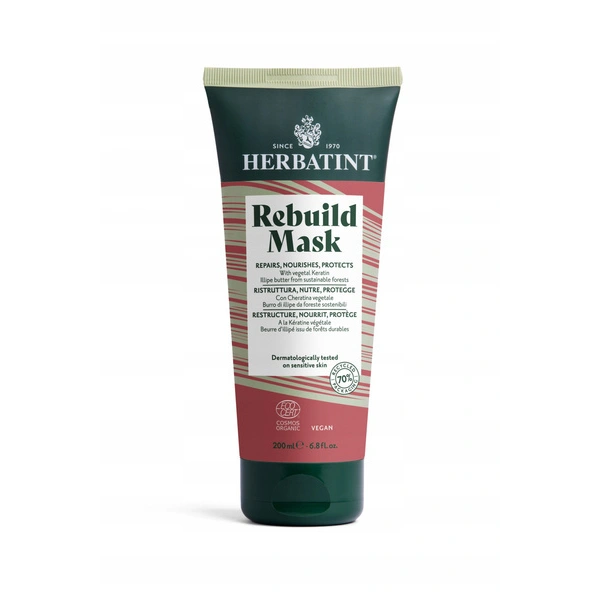 HERBATINT Bio Organic Rebuild maska do włosów odbuwowująca 200ml