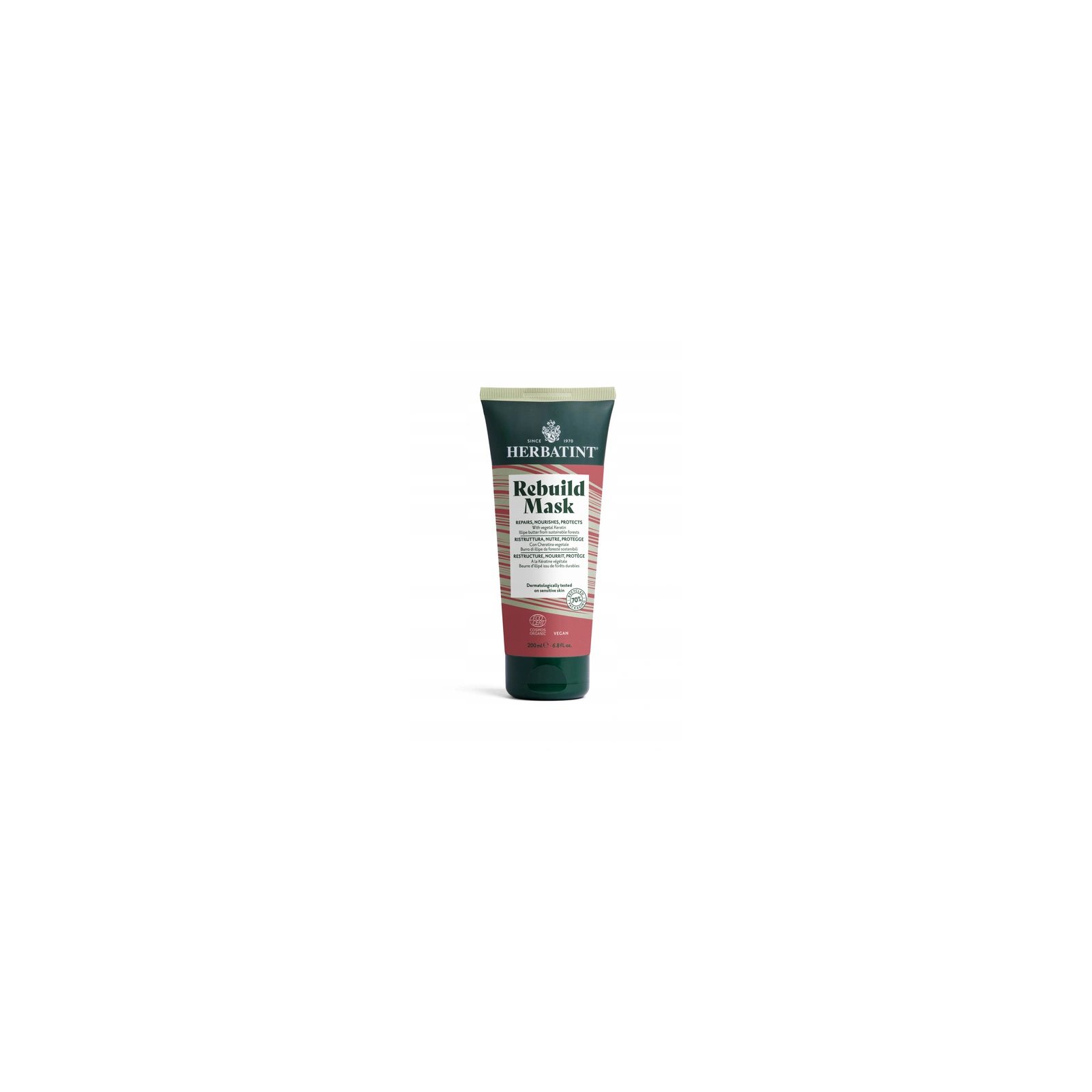 HERBATINT Bio Organic Rebuild maska do włosów odbuwowująca 200ml