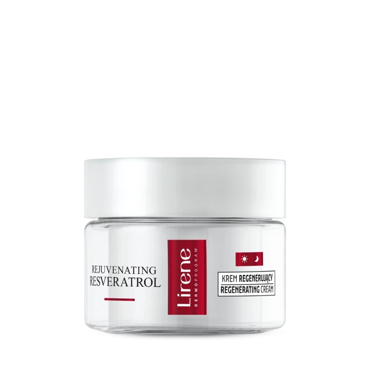 LIRENE Odmładzający Resweratrol 60+ krem do twarzy regenerujący 50ml