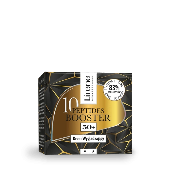 LIRENE 10 Peptides Booster 50+ krem do twarzy wygładzający 50ml