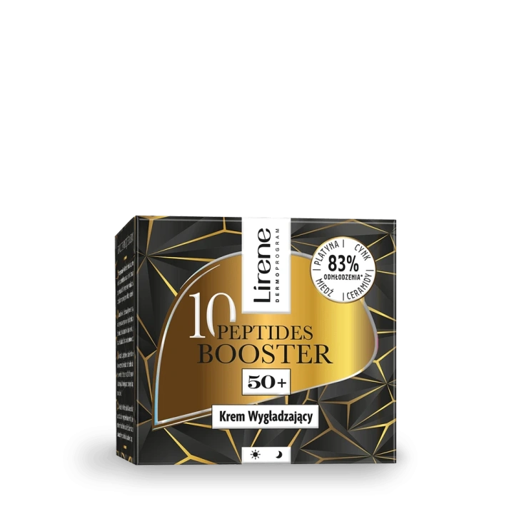 LIRENE 10 Peptides Booster 50+ krem do twarzy wygładzający 50ml