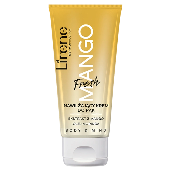 LIRENE Body & Mind Fresh Mango krem do rąk nawilżający 50ml