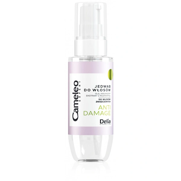 DELIA Cameleo Expert Anti Damage jedwab do włosów zniszczonych olejkiem arganowym 50ml