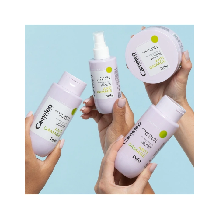 DELIA Cameleo Expert Anti Damage płynna keratyna do włosów zniszczonych 150ml