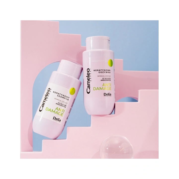 DELIA Cameleo Expert Anti Damage keratynowa odżywka do włosów zniszczonych 300ml