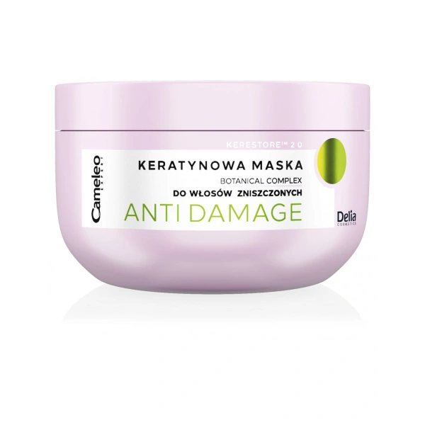 DELIA Cameleo Expert Anti Damage maska do włosów zniszczonych keratynowa 200ml