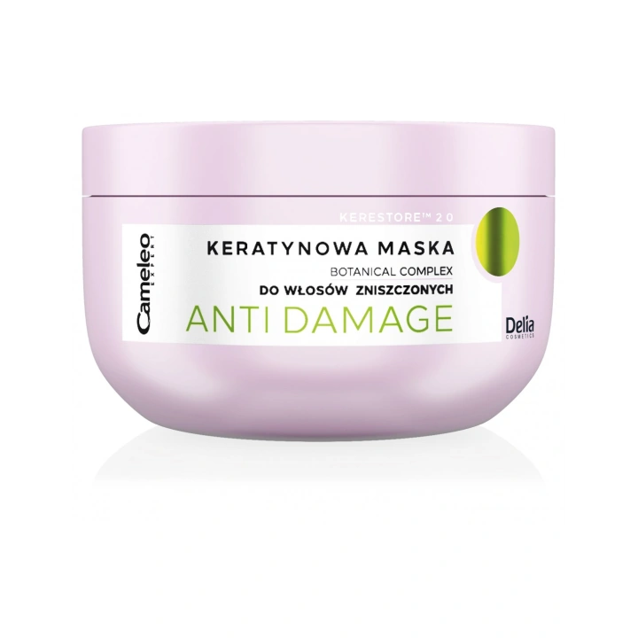 DELIA Cameleo Expert Anti Damage maska do włosów zniszczonych keratynowa 200ml