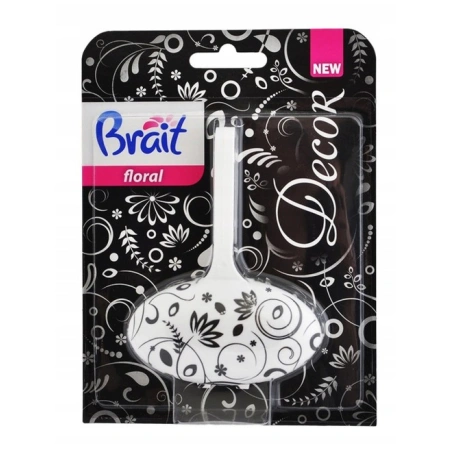 BRAIT Decor Floral zawieszka toaletowa do WC 40g