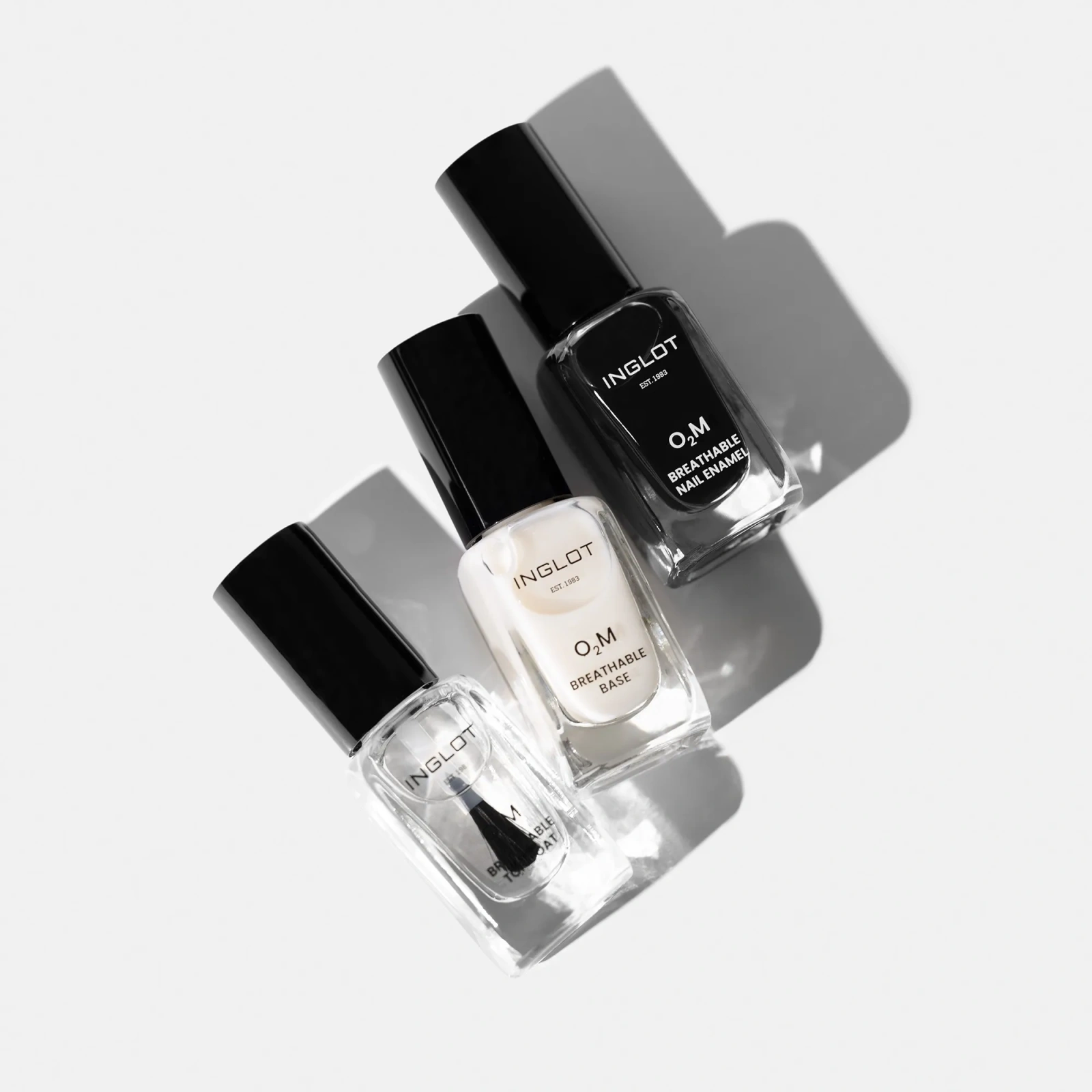 INGLOT O2M oddychający lakier do paznokci podkładowy Base 11ml 