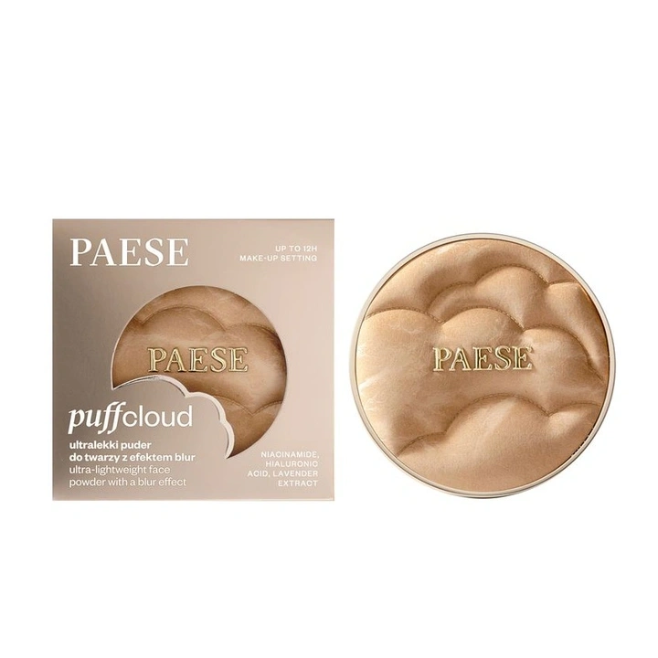 Paese Puff Cloud puder prasowany z efektem blur 03W Sand Beige 4,2g
